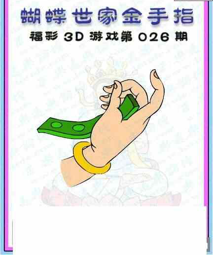 25026期: 3D蝴蝶世家蝴蝶彩图