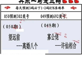 26050期: 福彩3D丹东全图分析
