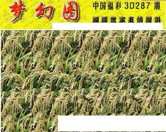 25287期: 3D蝴蝶世家蝴蝶彩图