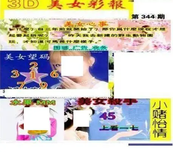 25344期: 三毛3D精品图谜