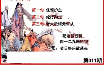 26011期: 福彩3D丹东全图分析