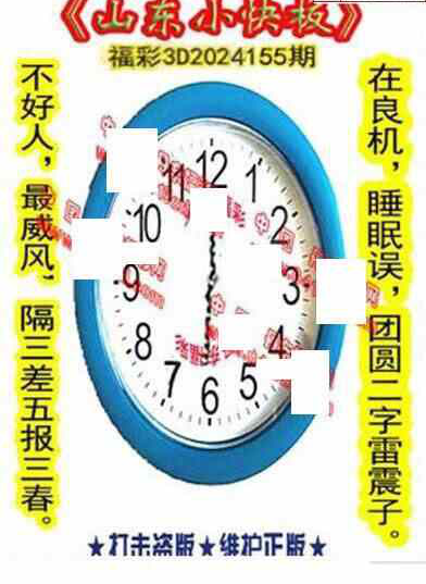 24155期: 福彩3D丹东全图分析