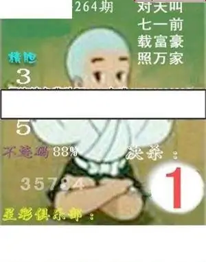 25264期: 白老3D杀码图版