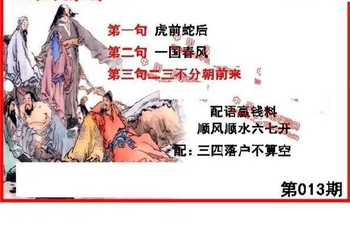 26013期: 福彩3D丹东全图分析