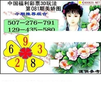 福彩3D 26081期佐罗图一掌经预测图