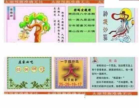 24145期: 太湖图福彩3D精品预测