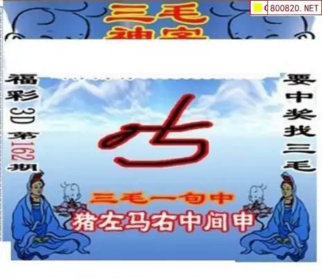 25162期: 三毛3D精品图谜