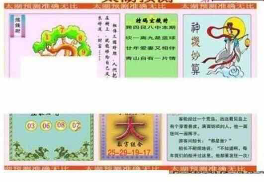 25045期: 太湖图福彩3D精品预测