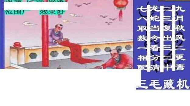 24291期: 三毛3D精品图谜