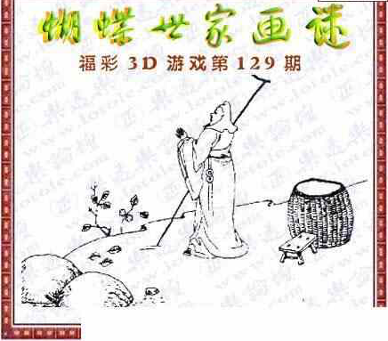 24129期: 3D蝴蝶世家蝴蝶彩图