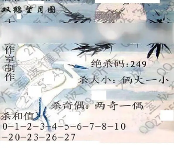 26016期: 大兵福彩3D黄金报图版