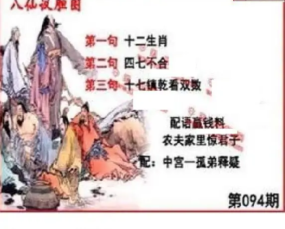 25094期: 福彩3D丹东全图分析