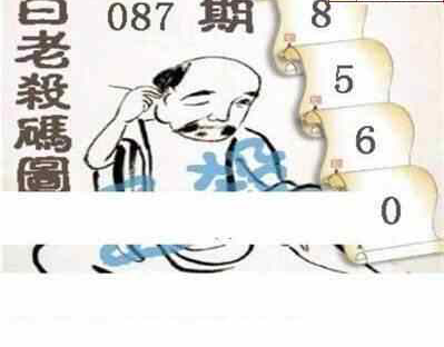 24087期: 白老3D杀码图版