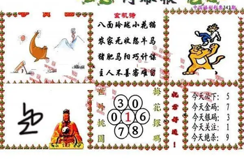 25343期: 福彩3D丹东全图分析