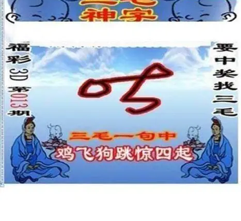 26013期: 三毛3D精品图谜
