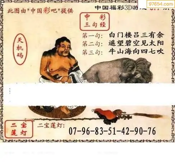 福彩3D26077期天中全套预测分析图