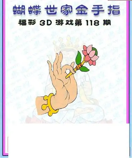 25118期: 3D蝴蝶世家蝴蝶彩图