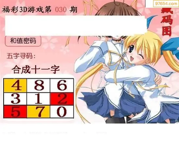 福彩3D26030期天中全套预测分析图