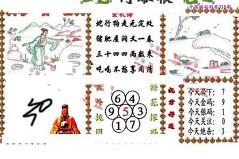 25335期: 福彩3D丹东全图分析