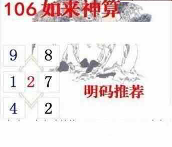 24106期: 白老3D杀码图版