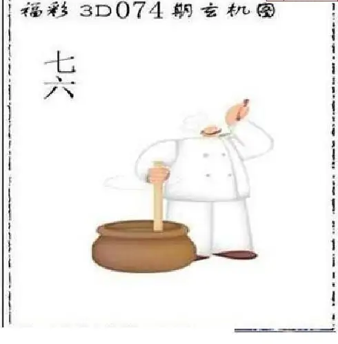 25074期: 太湖图福彩3D精品预测