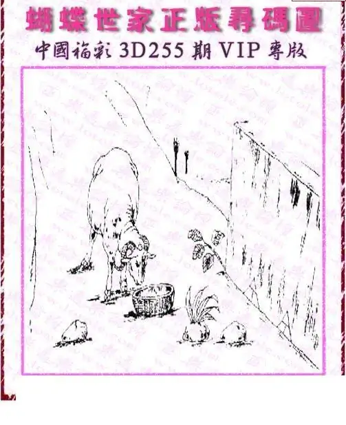 25255期: 3D蝴蝶世家蝴蝶彩图