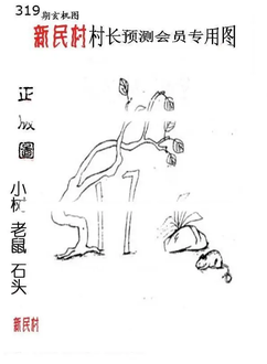 25319期: 老村长福彩3D天天图谜