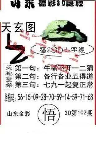 25102期: 福彩3D丹东全图分析