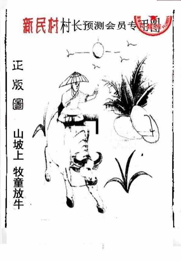 24144期: 老村长福彩3D天天图谜