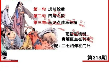 25313期: 福彩3D丹东全图分析