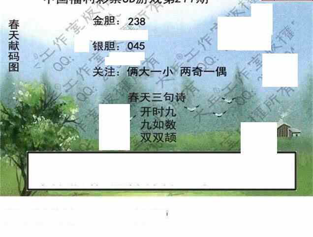 24211期: 大兵福彩3D黄金报图版