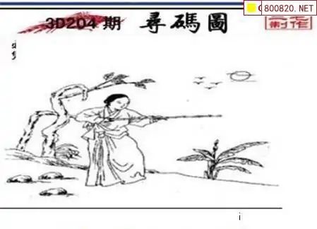 25204期: 三毛3D精品图谜