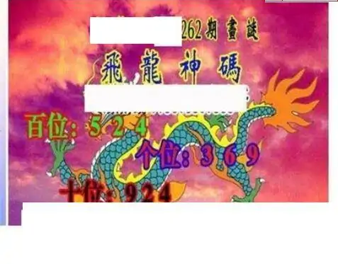 25262期: 三毛3D精品图谜