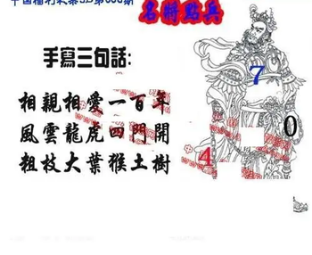 26006期: 福彩3D丹东全图分析