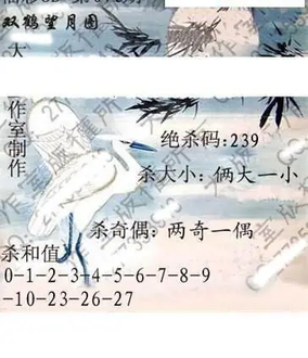 26073期: 大兵福彩3D黄金报图版