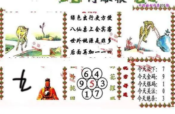 26035期: 福彩3D丹东全图分析