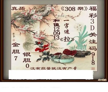 25308期: 白老3D杀码图版