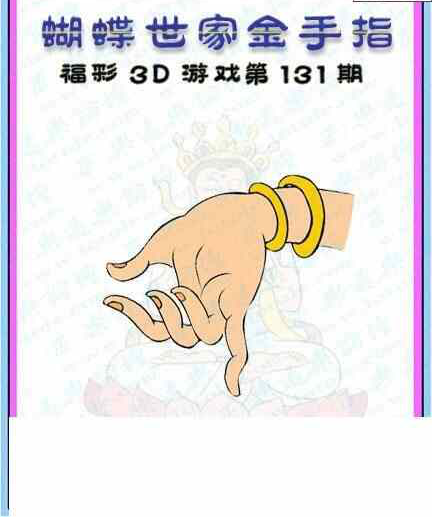 24131期: 3D蝴蝶世家蝴蝶彩图