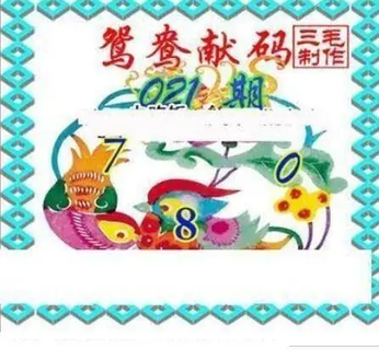 26021期: 三毛3D精品图谜