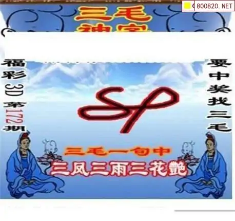 25172期: 三毛3D精品图谜