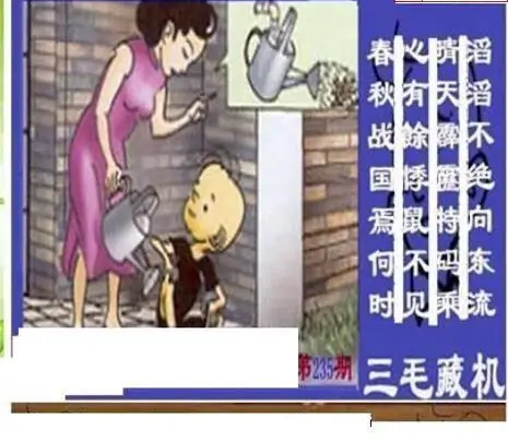 25235期: 三毛3D精品图谜