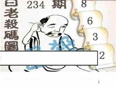 24234期: 白老3D杀码图版