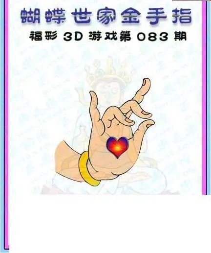 25083期: 3D蝴蝶世家蝴蝶彩图