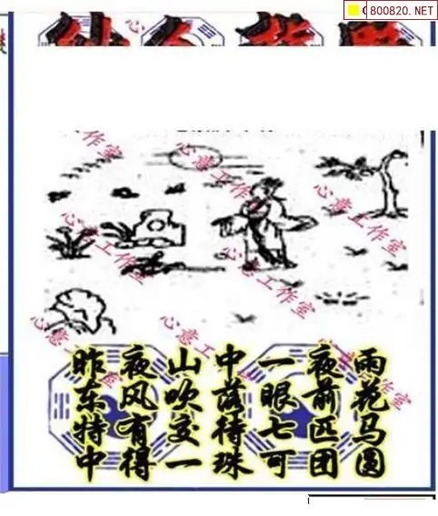 25202期: 三毛3D精品图谜