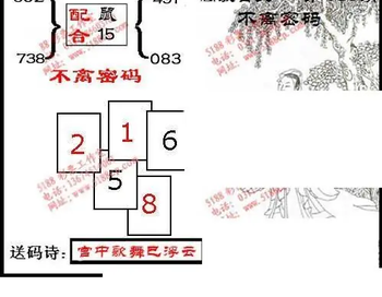 九宝图26053期福彩3D寻码图