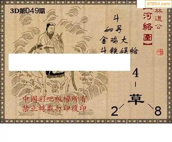 福彩3D26049期天中全套预测分析图