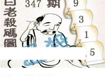 25347期: 白老3D杀码图版