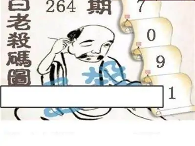 25264期: 白老3D杀码图版