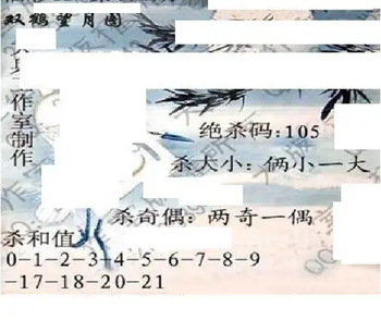 26099期: 大兵福彩3D黄金报图版