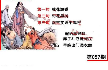 26057期: 福彩3D丹东全图分析